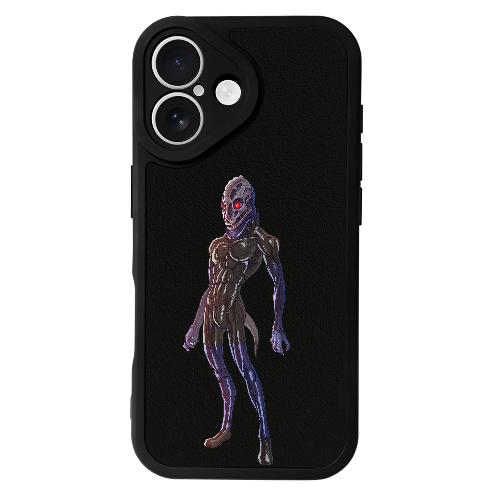 （画像用） ウルトラマン Ultraman 【iPhone 16シリーズ対応】シリコンスマホケース（レザー調） 材質：シリコン